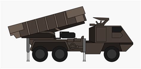 Rocket Launcher Clipart Missile Launcher Truck Png Free Transparent