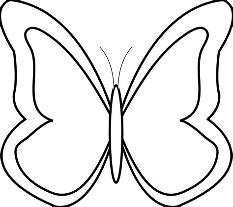 Butterfly Black And White Clip Art How To Blog