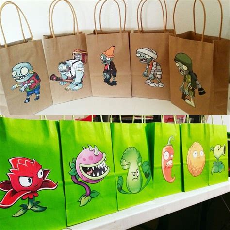 Te asesoramos en la decoración de interiores y exteriores con plantas. Plants vs zombies goodie bags | Plantas vs zombies ...