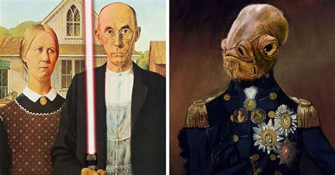21 More Famous Paintings Reimagined With Star Wars Elements | Bored Panda