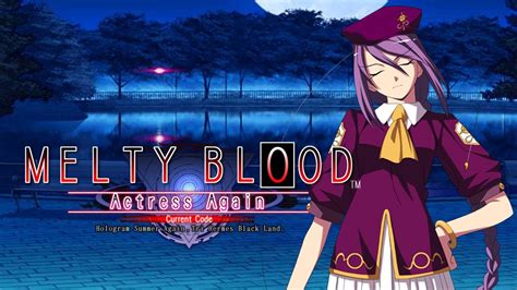 Melty Blood Actress Again Soubrettes Walkway Concerto Menu Theme