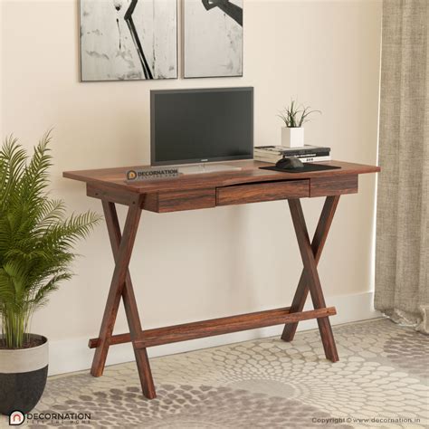 Buy Osker Solid Wood Computer Table In India Online Decornation
