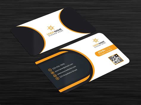 Creative Business Card Design Template With Vector Format 2241828