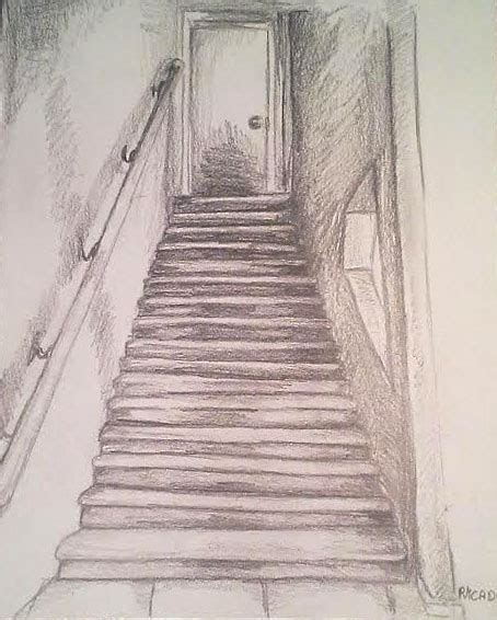 One Point Perspective Hallway Study By Shady V On Deviantart