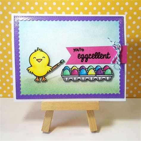 Sunny Studio Stamps A Good Egg Easter Card By Jenny B Customer Card