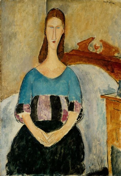Amedeo Modigliani Jeanne H Buterne Seated Artistas Pintura
