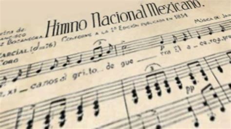Himno Nacional Mexicano Cumple 78 Años De Su Decreto Poresto