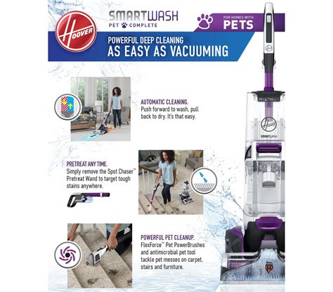 Hoover smartwash pet carpet cleaner. SmartWash PET Complete Automatic Carpet Cleaner ...