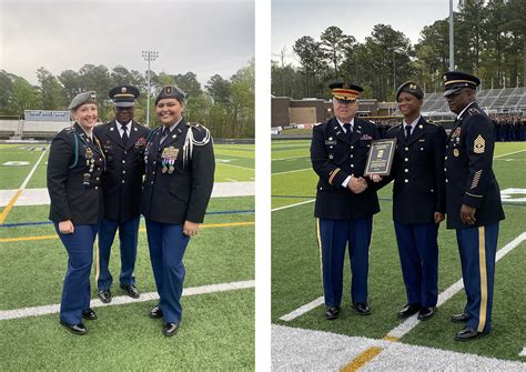 The North Brunswick High Babe Army JROTC Change Of Command Promotions And Awards Ceremony