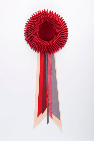 Medium Red Rosette Skinny Wolf