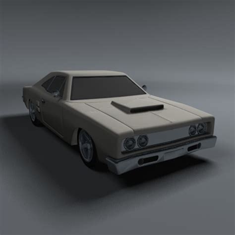 3d Classic Car Model