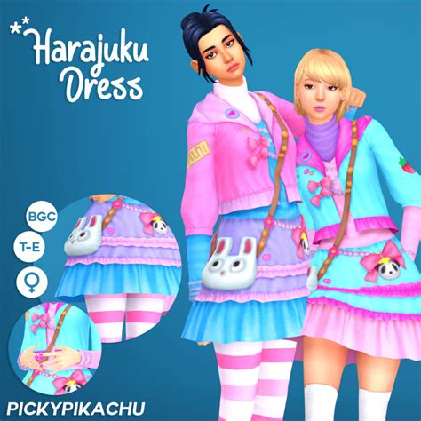 Download And More Info On My Patreon In 2022 Harajuku Dress Sims