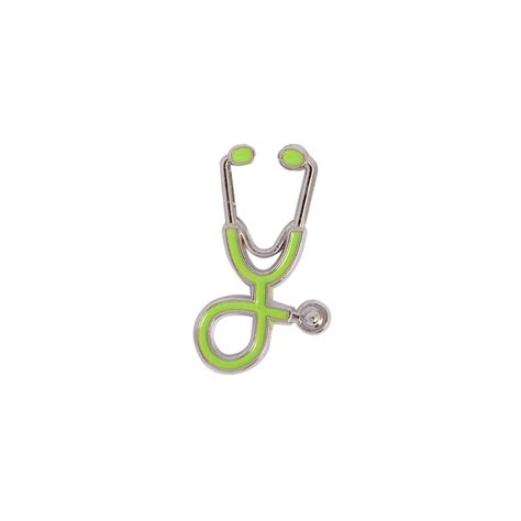 Stethoscope Brooches Stethoscope Lapel Pins Care Assistant Registered