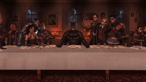 Batman Last Supper Batman