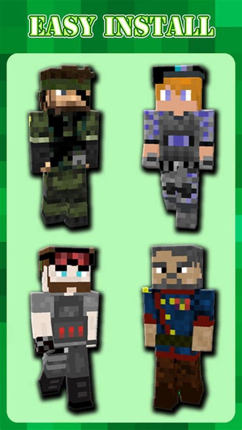 Military Uniform Skins For Minecraft Para Android Download