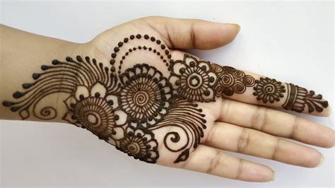 Palm Mehndi Designs Front Hand Mehndi Design Simple Mehndi