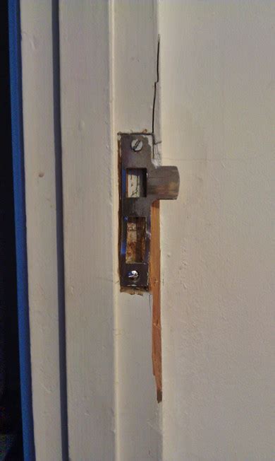 How do I repair a broken wooden door jamb?   Home  