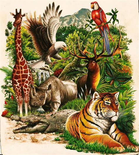Fauna By Real Warner On Deviantart Wildlife Paintings Wildlife Art