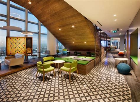 The company serves clients in the. Nice Work: Nurus | Corporate office design, Commercial ...