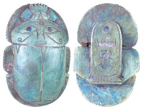 Ancient Artifacts Egyptian Green Limestone Scarab 1070 712 Bc