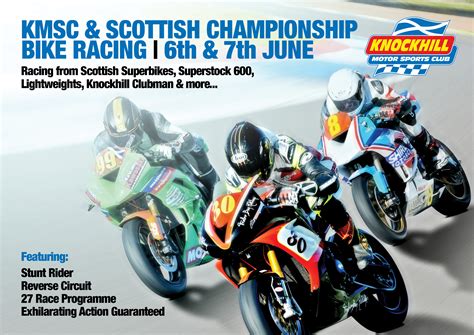 kmsc and bsb riders set to star this weekend knockhill racing circuit