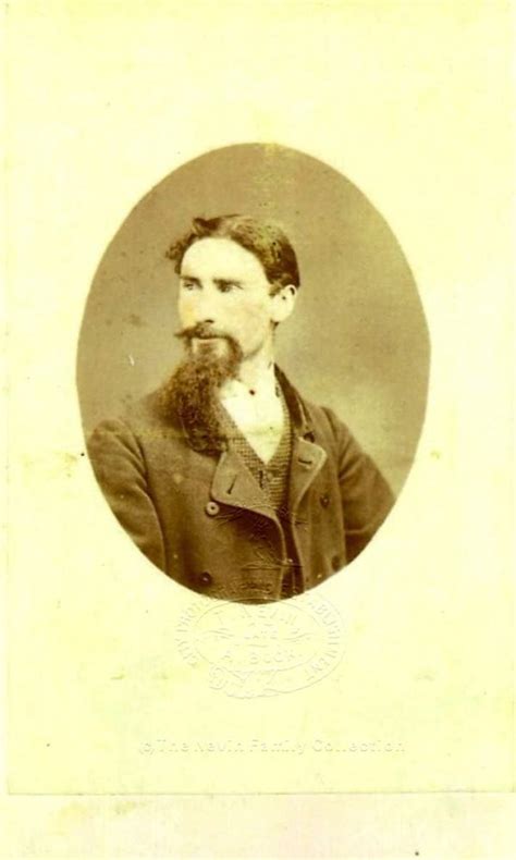 Thomas Nevin Self Portrait Ca 1871 Tasmanian Photographer Thomas