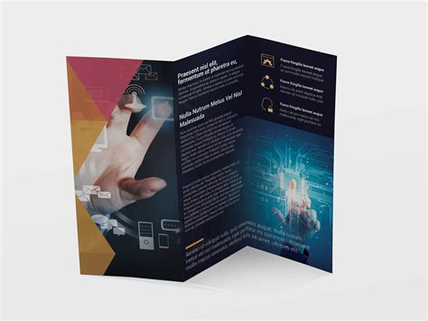 Tri-fold IT Technology Flyer Template
