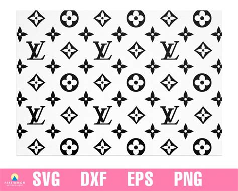 Lv Louis Vuitton Logo Svg 2 Colors Lv Pattern Svg Svg Files
