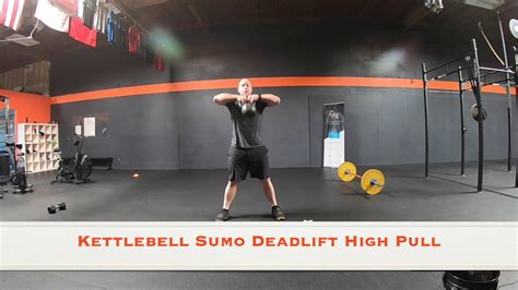 Kettlebell Sumo Deadlift High Pull Youtube