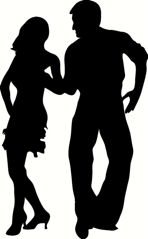 Dancing Couple Silhouette Clip Art At Getdrawings Fre