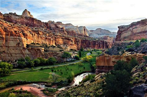 Capitol Reef National Park Lodging And Attractions Utah National