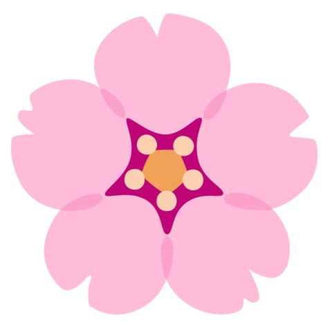 Pink Flower Emoji Png Best Flower Site