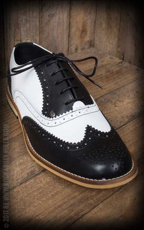 Vind fantastische aanbiedingen voor budapester schuhe. Vintage Budapester Schuhe, schwarz-weiß | Rockabilly Rules