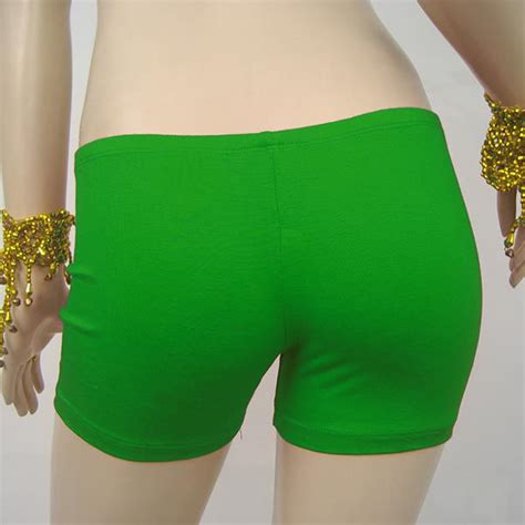 women seamless basic plain solid tight athletic shorts stretch spandex pants ebay
