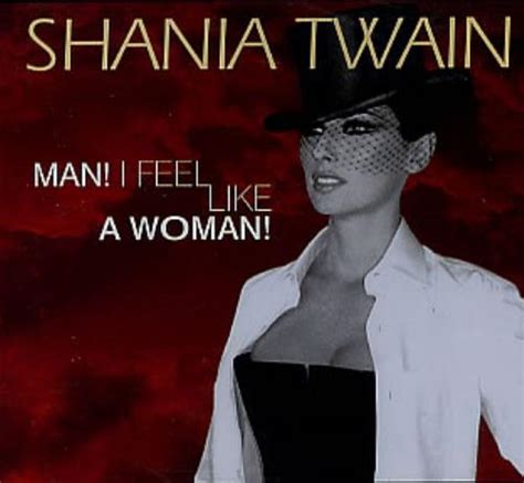 Shania Twain Man I Feel Like A Woman Australian Promo Cd Single Cd