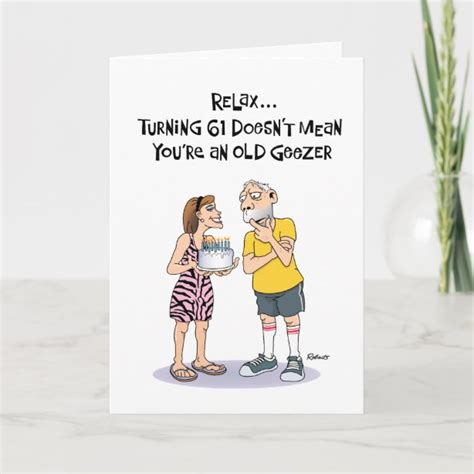 Funny For Senior Birthday Cards Zazzle Ca