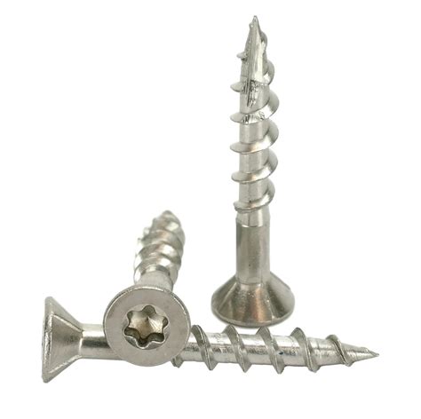 Chenango Supply 305 Stainless Torx Deck Screw 8 X 1 14 Flat Head W