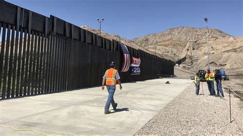 Privately Funded Border Wall Near Completion In New Mexico Wxxi News