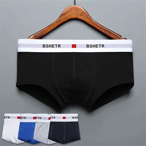 New Arrival Mens Boxers Underwear 2019 Bshetr Cotton Good Quality Men Underpants Boxers Soft