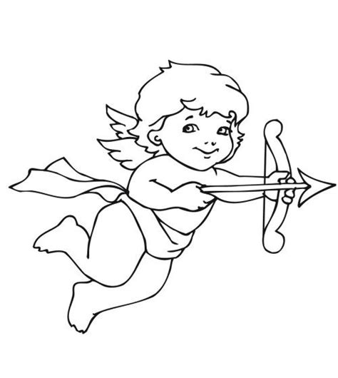 Cupid Coloring Pages Dibujo Para Imprimir Cupid Coloring Pages