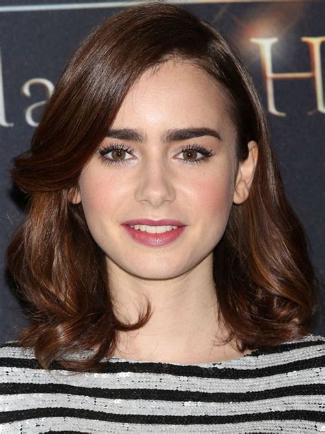 Lily Collins 10 Best Hair And Makeup Looks Beautyeditor Lily