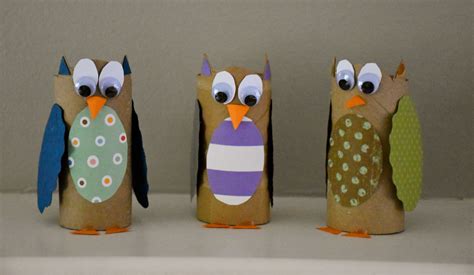 Toilet Paper Roll Owls Kids Owl Craft Paper Owl Craft Fall Kids