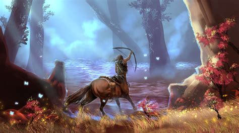 Fantasy Art Artwork Creature Centaur Warrior Archer Wallpapers Hd