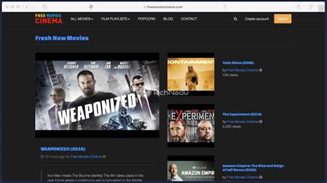 Free Movie Streaming Sites No Sign Up Required 2020