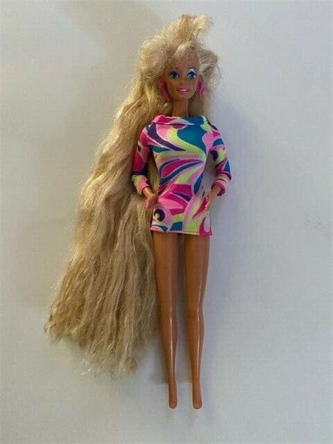 Vintage Mattel Totally Hair Barbie Doll 1991 Htf Ebay