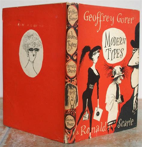 Attempted Bloggery Modern Types Book Cover By Ronald Searle