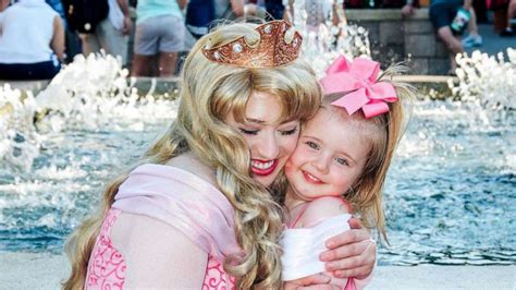 2 Year Old Named Aurora Runs To Greet Princess Aurora From Sleeping