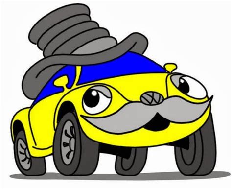 gambar gambar mobil kartun keren lucu  unik