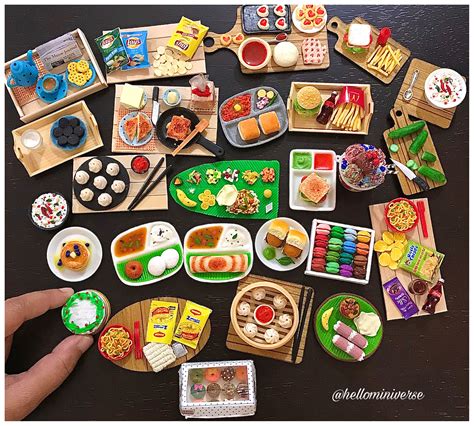 Miniature Foodfridge Magnets Dollhouse Food In 2020 Dollhouse Food