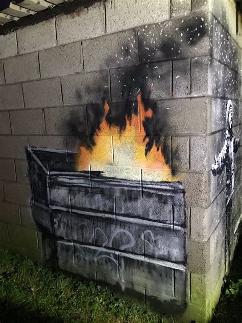 Garage Owner Set To Make A Fortune As Banksy Pays Tribute To Struggling